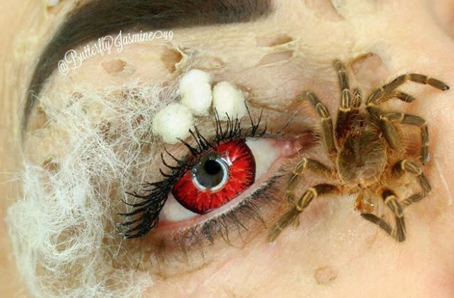 This Makeup Artist Uses Real Bugs In Her Beauty Looks & It's Hard To