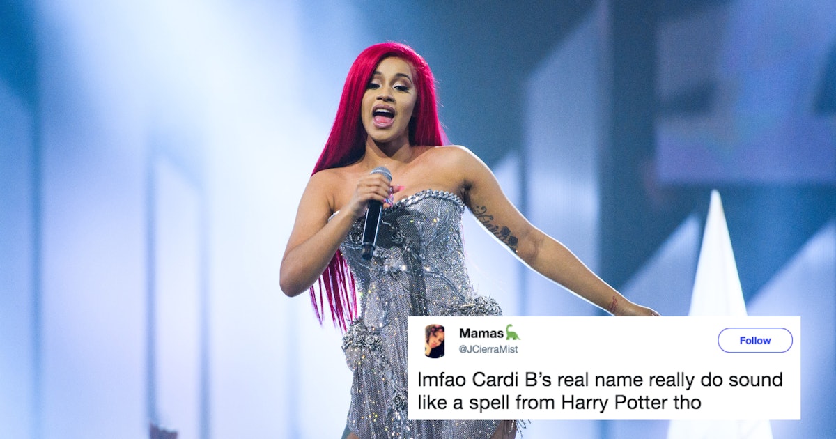 These Tweets About Cardi B S Real Name Will Make You Laugh So Hard