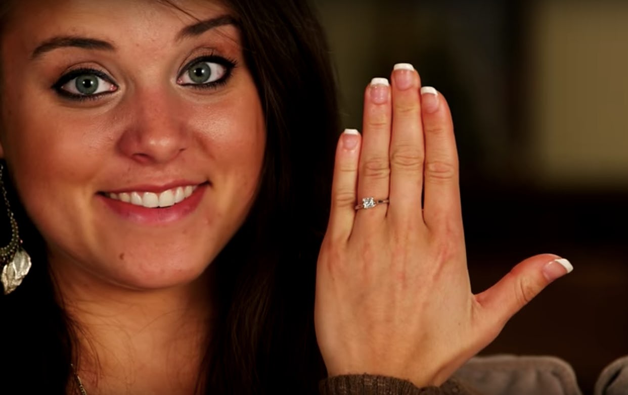 Photos Of Jinger Duggar's Engagement Ring Show That Jeremy Vuolo Really