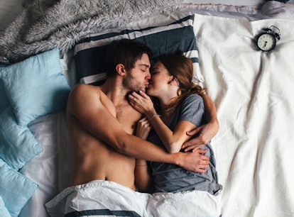 Here's how often you should stay over at your partner's place in a new relationship.
