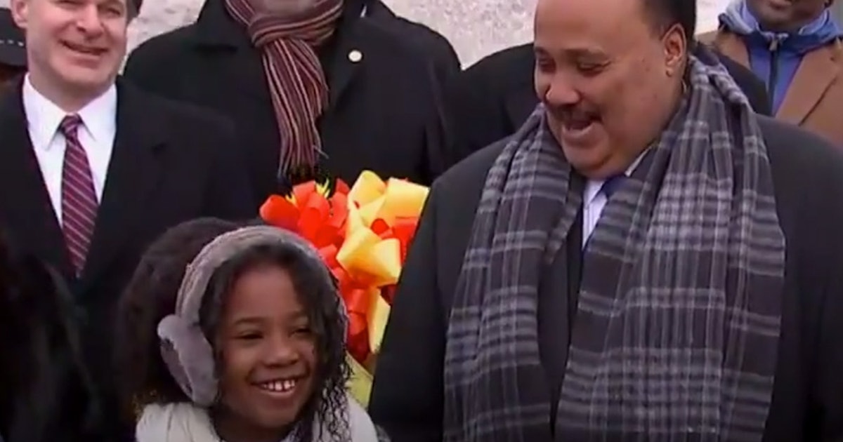 Martin luther king jr.’s granddaughter yolanda renee leads mlk day Martin Luther King Jr.’s Granddaughter Yolanda Renee Leads MLK Day