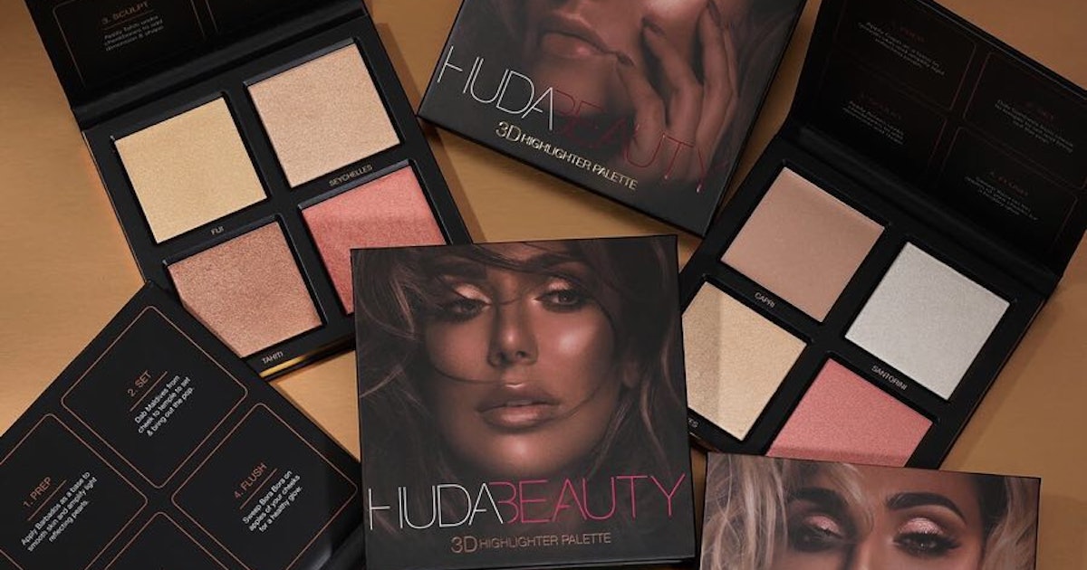 Huda Beauty S Bronze Sands Highlighter Palette Was Designed Specifically For Women Of Color