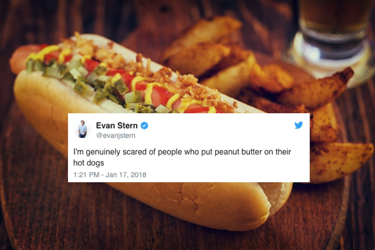 I Put Crack In Their Hot Dogs People Are Putting Peanut Butter On Hot Dogs & In Fact Have Been Doing
