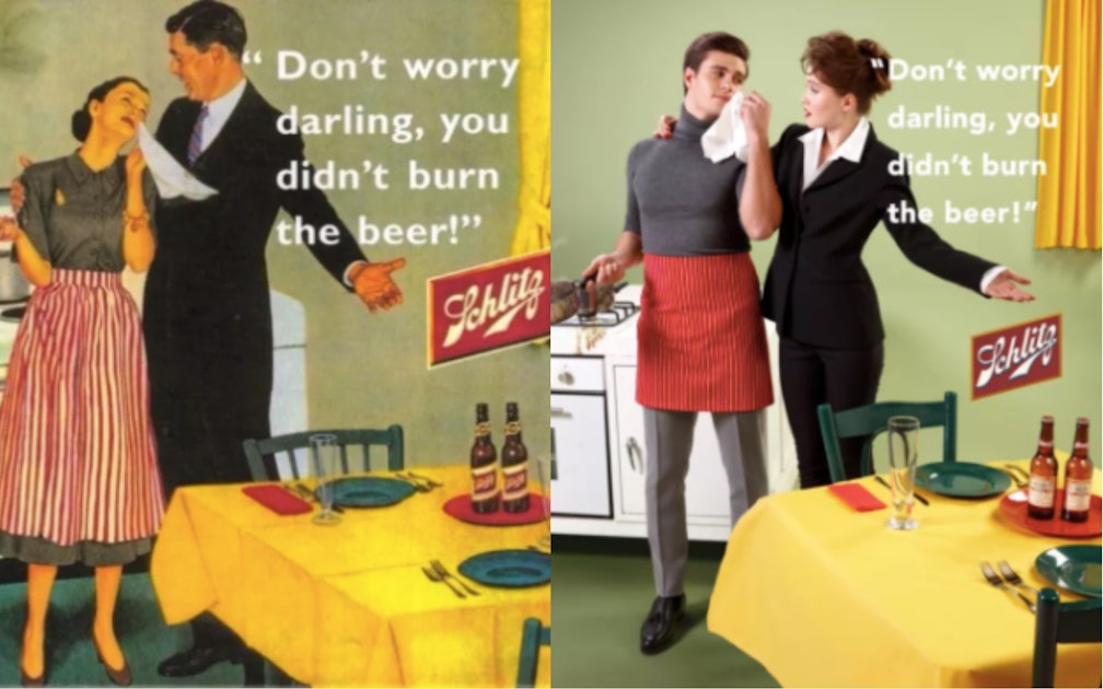 An Artist Reversed Gender Roles In Old Sexist Advertisements And Theyre Both Poignant And Hilarious 