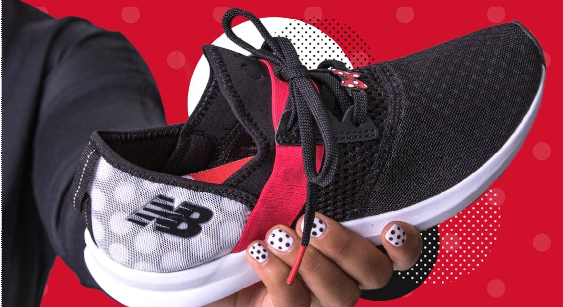 Where Can You Minnie Mouse x New Balance Sneakers? Understated Is Polka Perfection