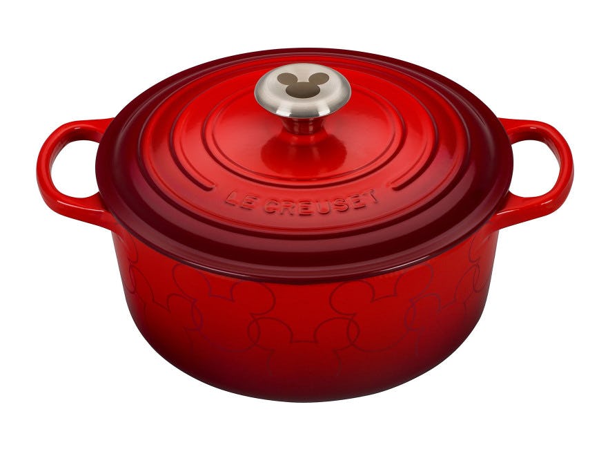 Le Creuset & Disney's MickeyThemed Cookware Will Make Your Kitchen The