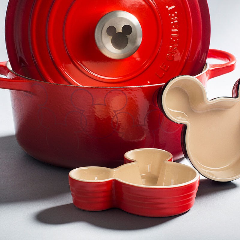 Le Creuset & Disney's MickeyThemed Cookware Will Make Your Kitchen The