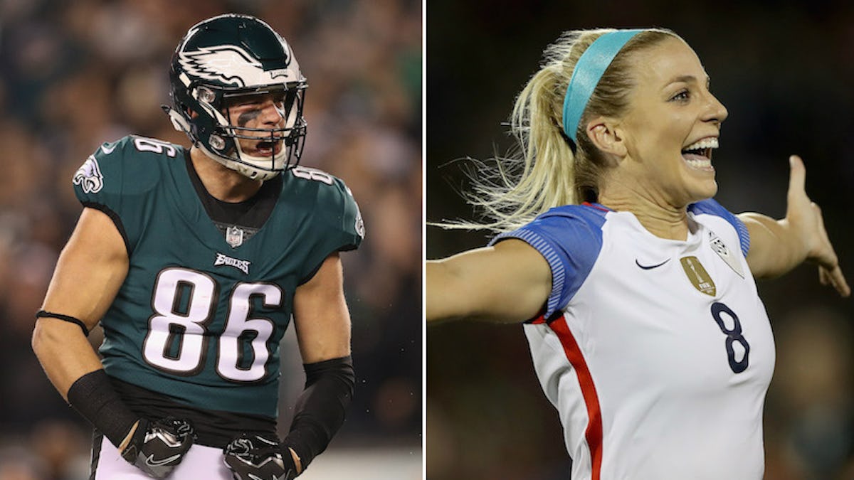 Wife of Ex-Eagles Star, Soccer Champion, Sparks Debate on Trans Athletes Wife of Ex-Eagles Star, Soccer Champion, Sparks Debate on Trans Athletes