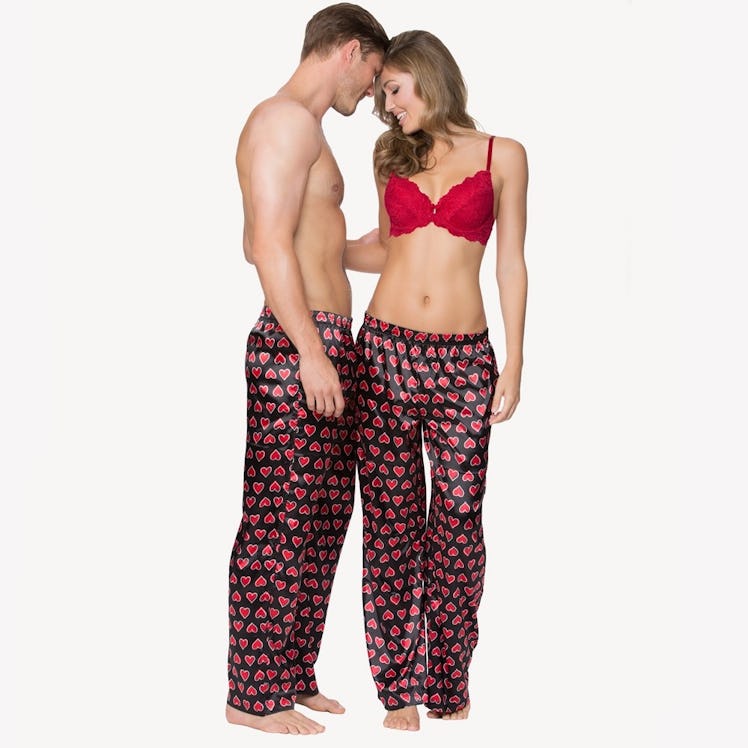 His & Her Satin Pajama Pants