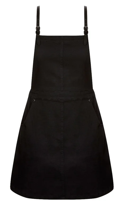The City Chic Denim Pinafore Is The One Dress Plus Size Women Need And It's Only $25 The City Chic Denim Pinafore Is The One Dress Plus Size Women Need And It's Only $25