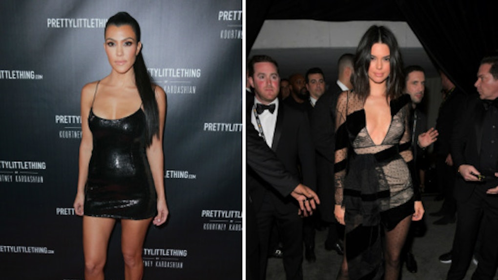 Photos Of Kendall Jenner Kourtney Kardashian S Haircuts Will