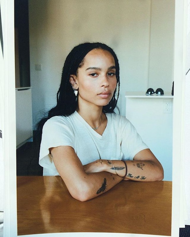 Zoe Kravitz Got A New Snake Tattoo & It's The Perfect Mix ...