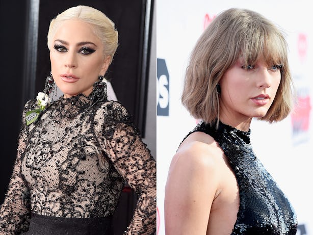 Lady Gaga Wore Taylor Swift's Infamous Snake Ring To The 2018 Grammys