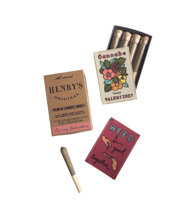 Henry’s Originals Cannabis-Themed Valentine’s Day Cards Are The Perfect