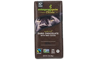 Endangered Species Panther Dark Chocolate (Pack Of 12)