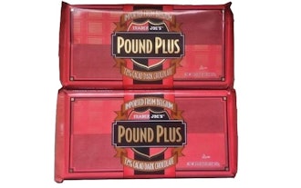 Trader Joe's Pound Plus Dark Chocolate (2 Pack)