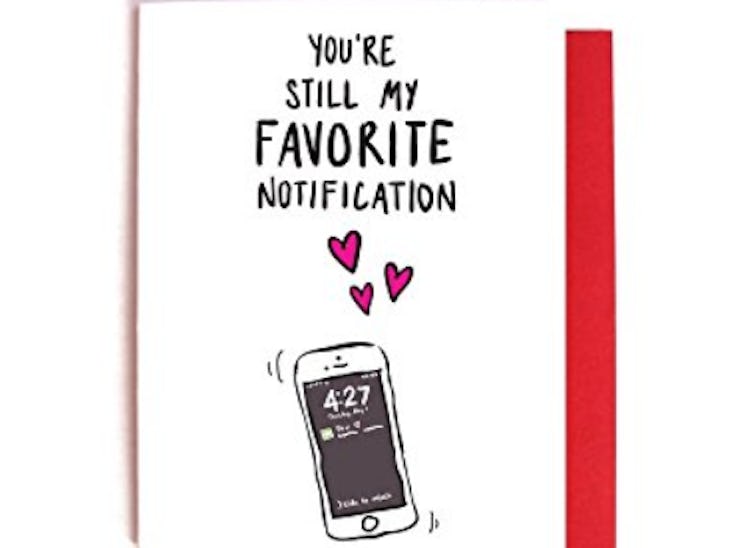 Favorite Notification — Funny Valentine's Day Card