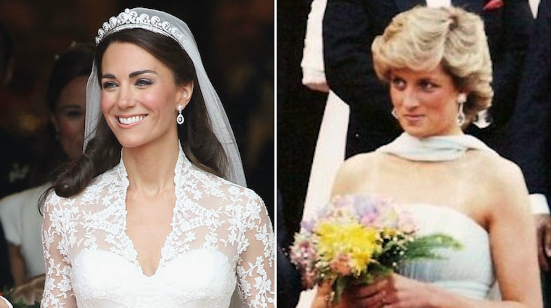 Kate Middleton's Wedding Compared To Princess Diana's Is So, So Similar