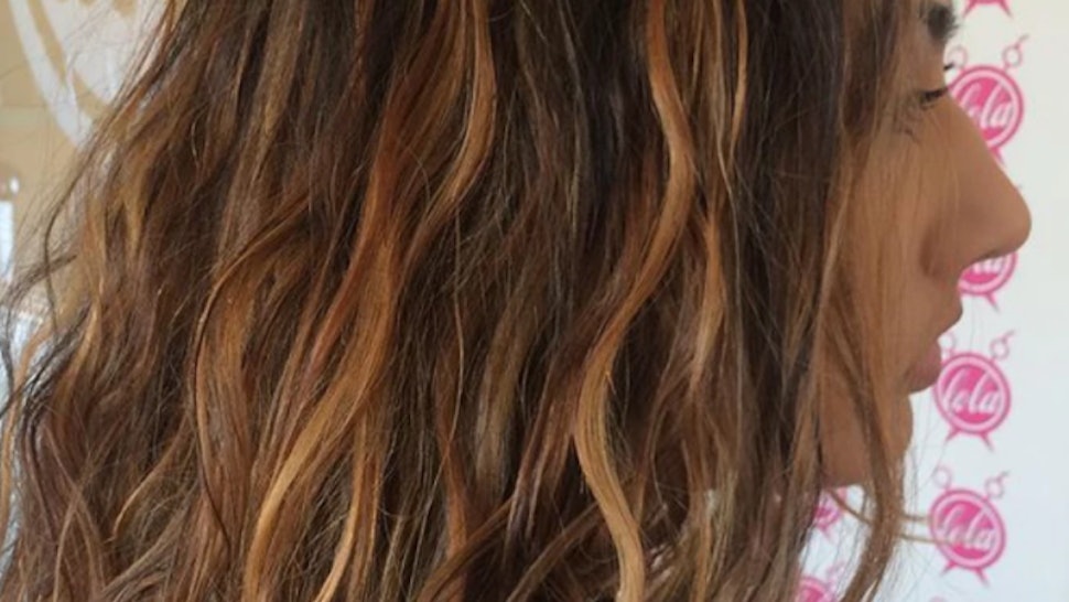 Perm Styles For Long Fine Hair Highlights Hair