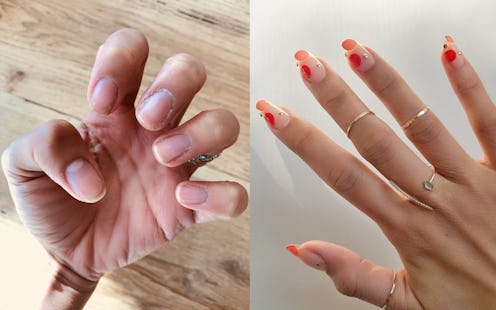 Gel nail extensions are the healthy alternative to acrylic nails that experts recommend.