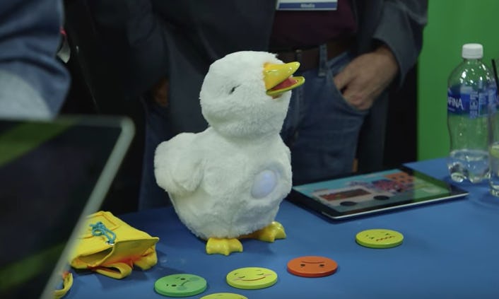 robot duck toy