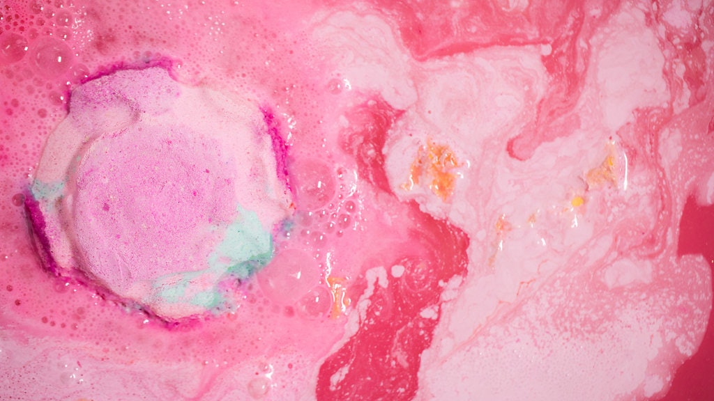 lush rose bath bomb