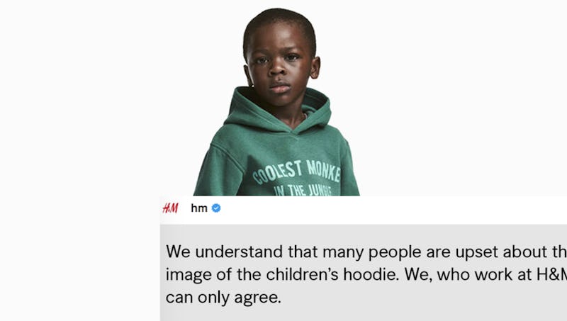 H M Apology For A Racist Kid S Sweatshirt Cites Broken Protocol But Twitter Says It S Not Enough H M Apology For A Racist Kid S Sweatshirt Cites Broken Protocol But Twitter Says It S Not Enough
