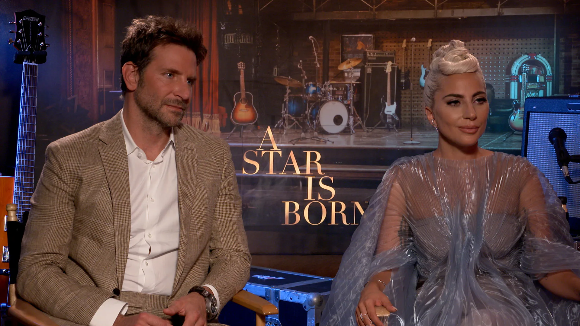 Bradley Cooper & Lady Gaga on A Star Is Born