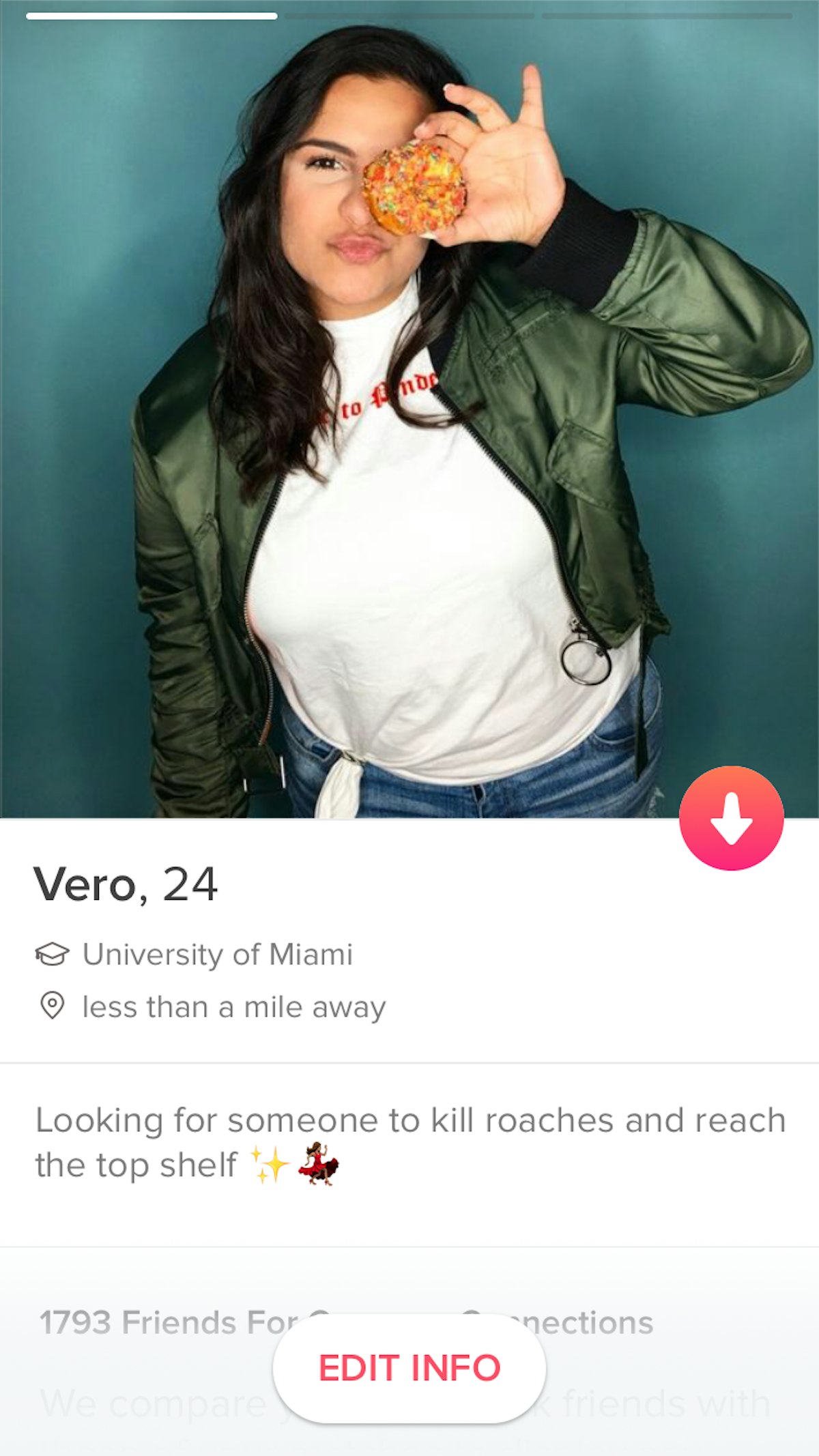 Bio for girl examples tinder Examples Of