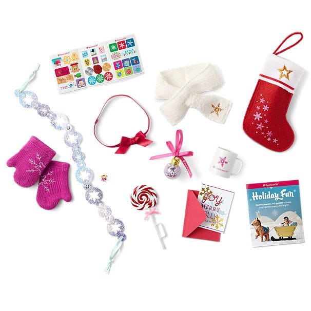 american girl christmas set