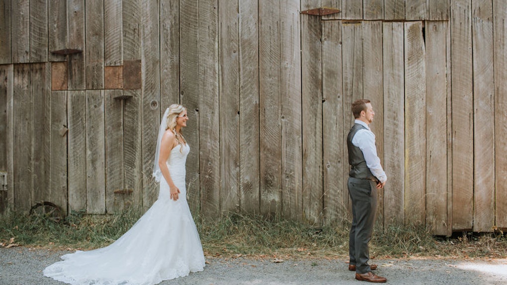 25 Instagram Captions For First Look Pics That Ll Have You In Tears