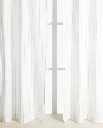 Striped Linen Curtain