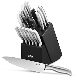 DEIK Classic Stainless Steel Knife Set (Set of 16)