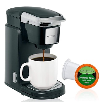 Mixpresso Single Serve Coffee Maker, $42, Amazon 