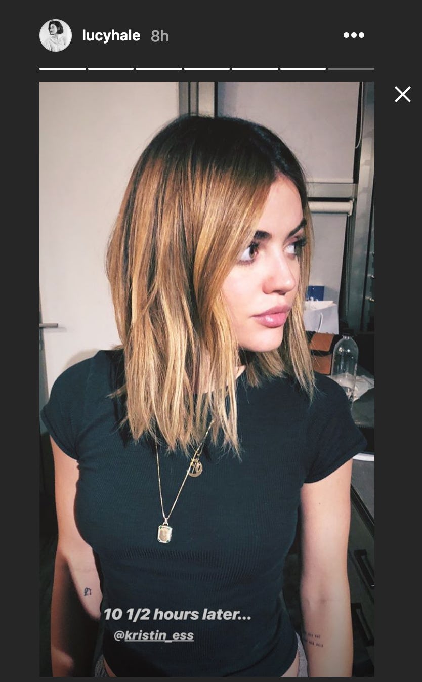 Photos Of Lucy Hale S Blonde Hair Will Have You Wanting To Go For