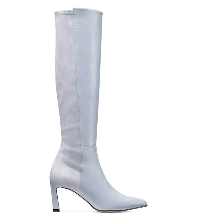 The Demi Boot in Dovetail Blue Gray