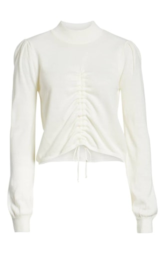 Madison Ruched Sweater (Sizes XS - XL)