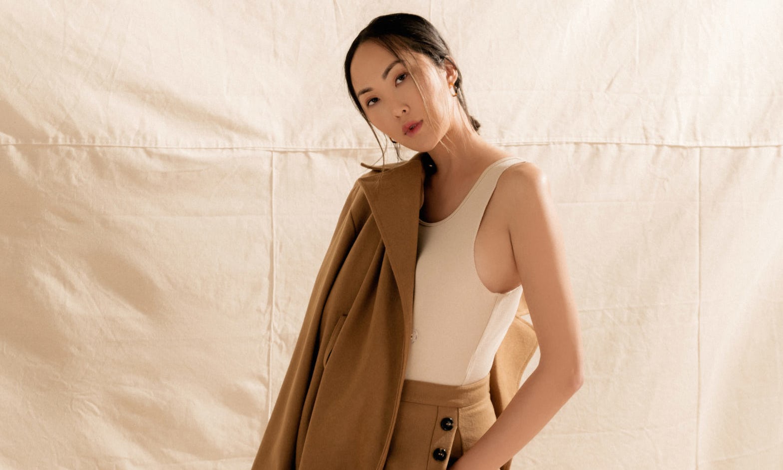 chriselle lim wren trench dress