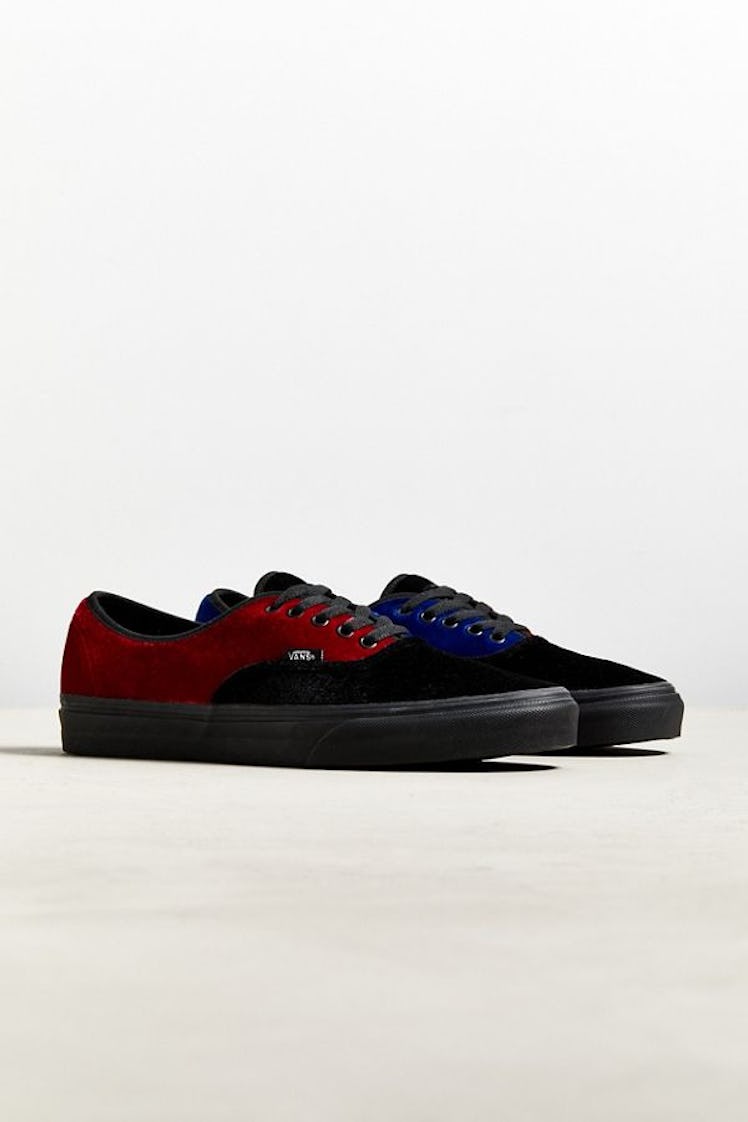 Vans Colorblock Velvet Authentic Sneaker