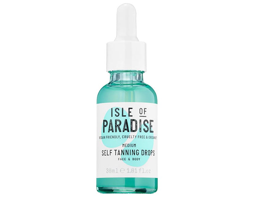 Self-Tanning Drops in Green