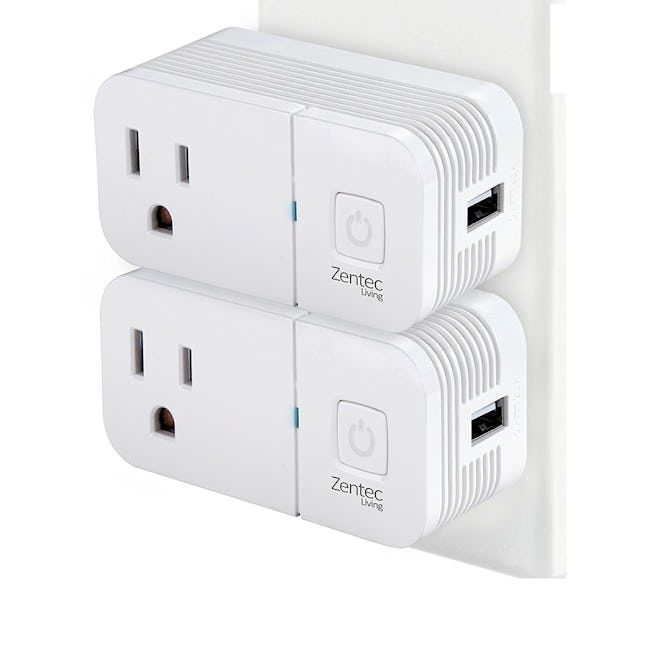 Zentec Living Wifi Smart Plug Socket Outlet (2 Pack)