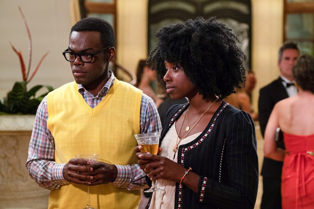 7 Creative 'The Good Place' Halloween Costume Ideas That Are Totally