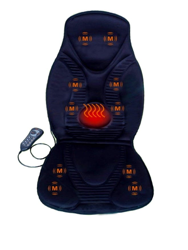 10-Motor Vibration Massage Seat Cushion With Heat