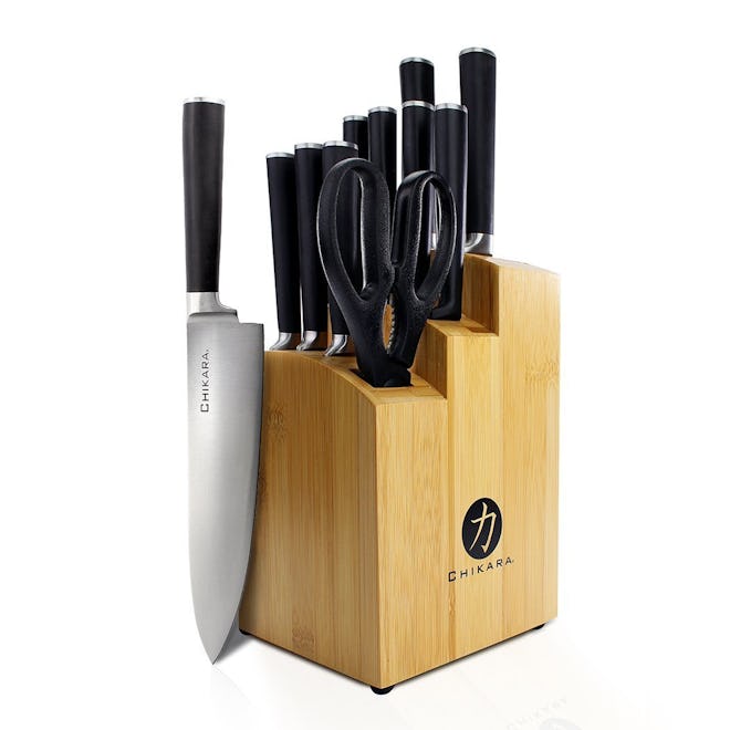 Ginsu Gourmet Chikara Forged Japanese Steel Knife Set (12 Pieces)