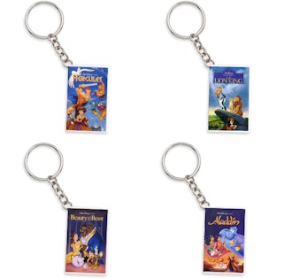 Disney Animated Feature Mystery VHS Keychain