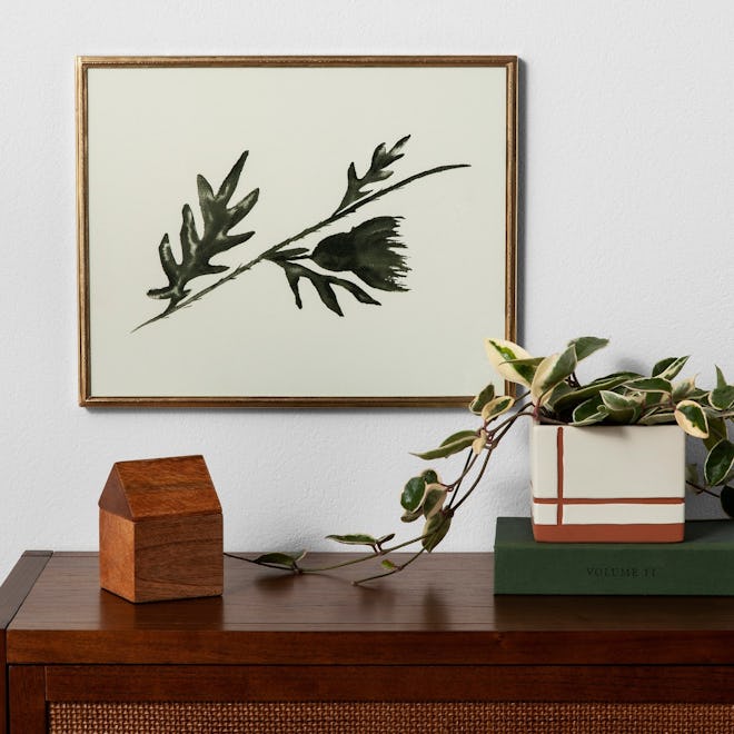 Framed Wall Art 16"x12" - Botanical - Hearth & Hand with Magnolia