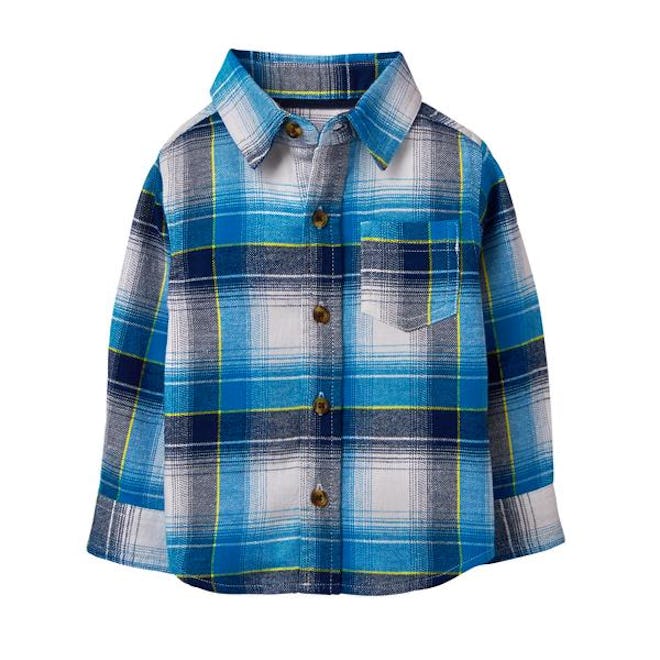 Toddler Plaid Flannel Shirt