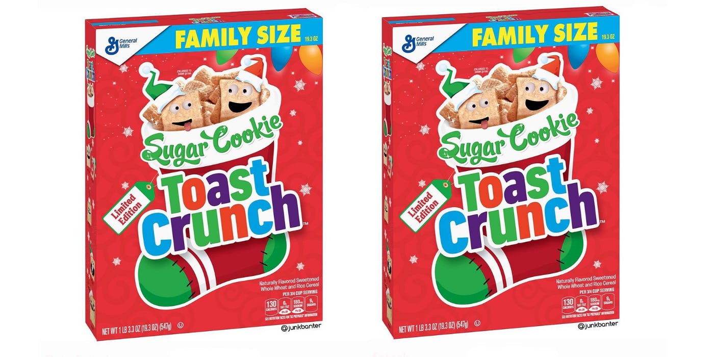 General Mills' Sugar Cookie Toast Crunch Is Coming Back For A Sweet