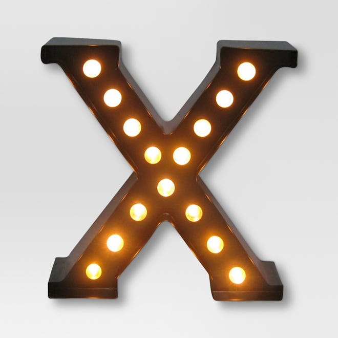 Metal Marquee Letter Small LED - Threshold