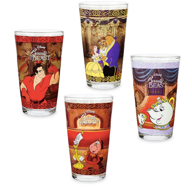 Beauty and the Beast Drinking Glass Set